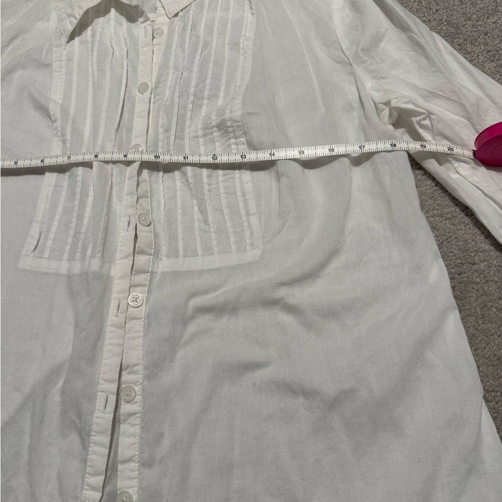 AGB Off-White Collared Blouse - Picture 4 of 6